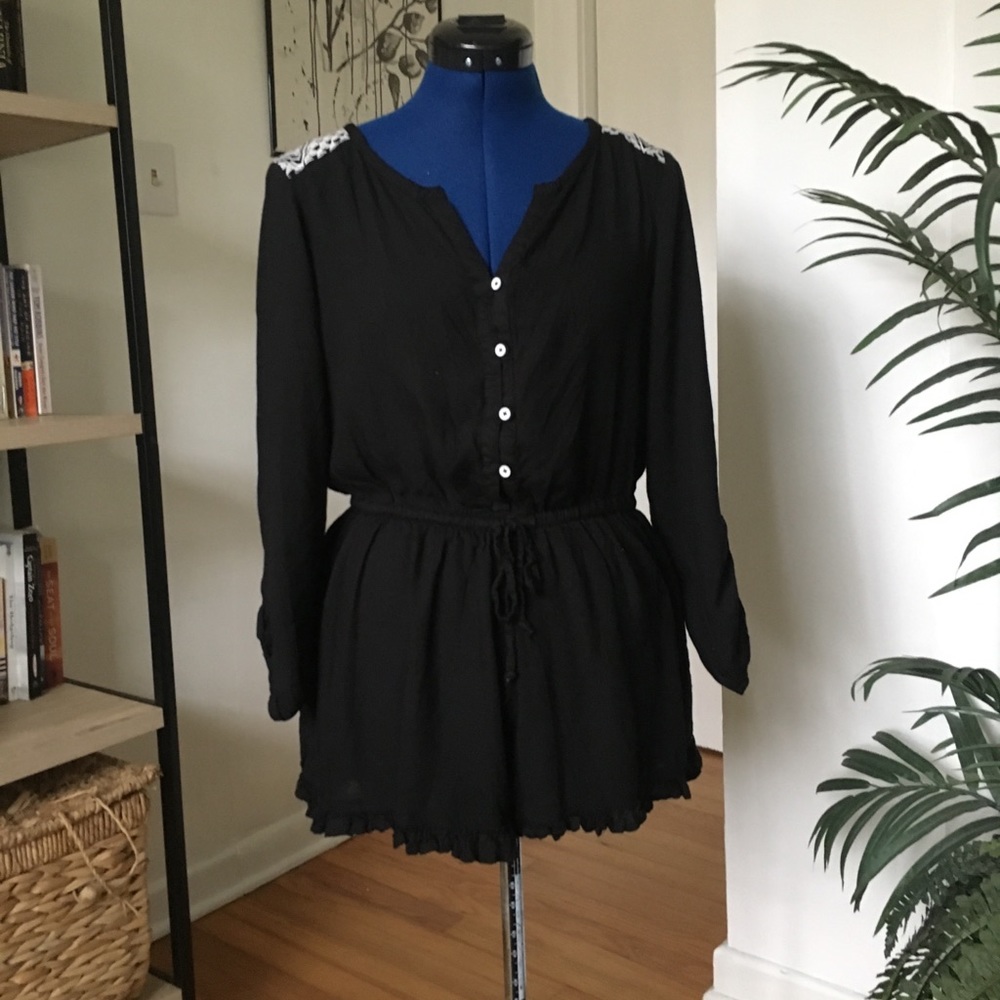 Roxy long sleeve romper